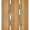 Ekena Millwork Spaced Board-n-Batten Shutters w/Z-Bar, Rough Sawn Western Red Cedar, 17 1/8W x 19H, PR RBS06Z17X019RWR - alternate 2